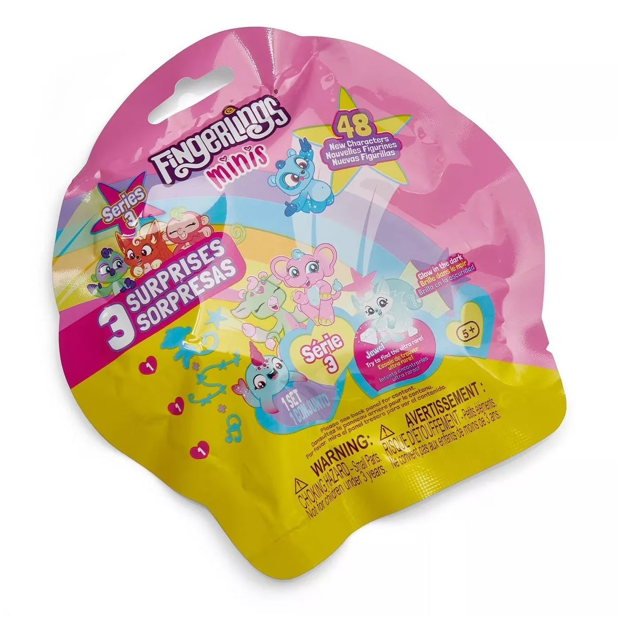 Fingerlings Minis Series 2 Surprise Pack – 3-Pack Bundle