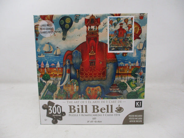 KI Puzzles The Art of Bill Bell Lucy 300-Piece Jigsaw Puzzle