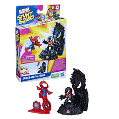 Hasbro Marvel Stunt Squad Spider-Man vs. Venom Launcher Playset