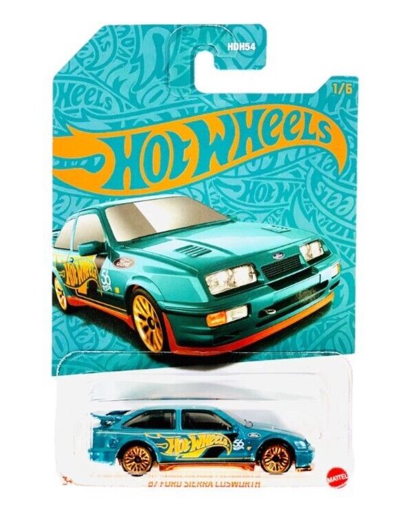Hot Wheels '87 Ford Sierra Cosworth Die-Cast Car