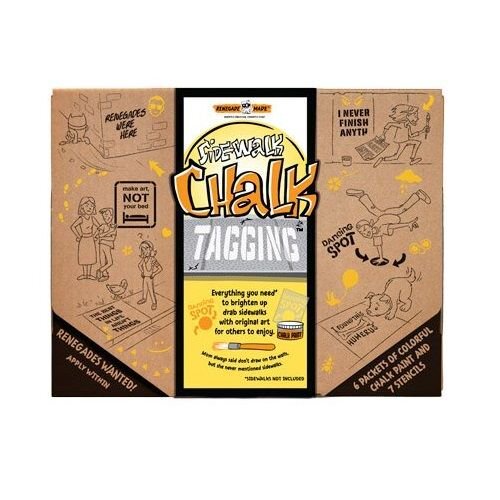 Renegade Made Sidewalk Chalk Tagging Kit – Kindness Street Art Craft Kit