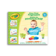 Crayola Washable Fingerpaint – Bilingual Toddler Set