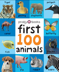 First 100 Animals Padded Baby Book – Perfect for Little Hands