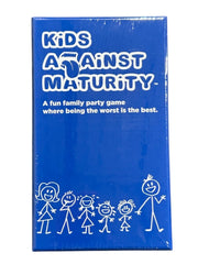 Kids Against Maturity – Family Card Game with 100-Card Expansion Pack