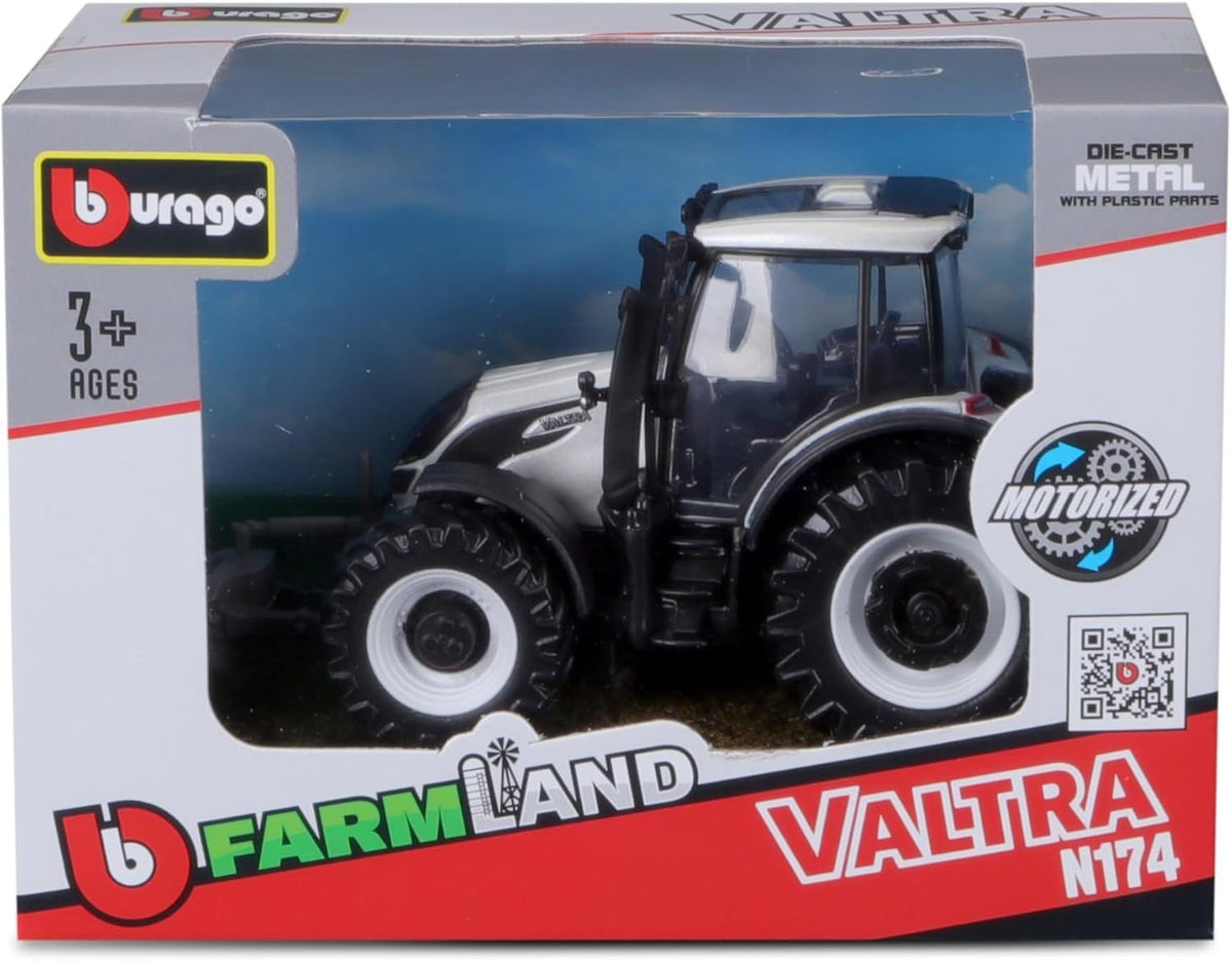 Bburago Valtra Friction Tractor | 1:43 Scale Farm Collection