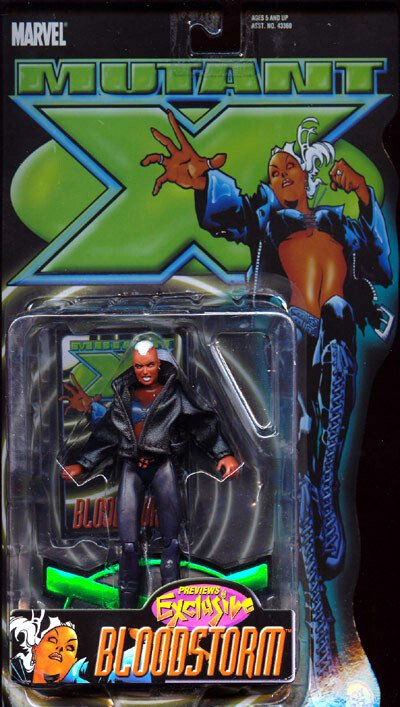 Marvel Mutant X Bloodstorm Action Figure | Collector Series