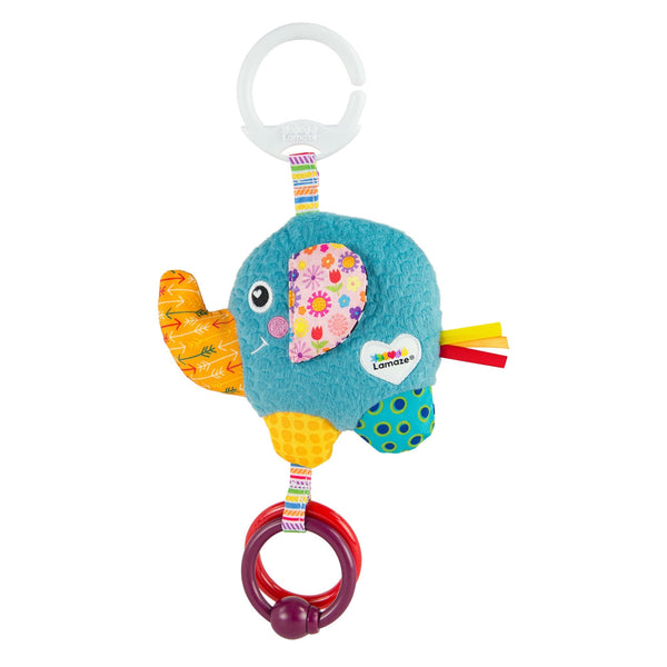 Lamaze Eloy the Elephant – Clip-On Sensory Baby Toy