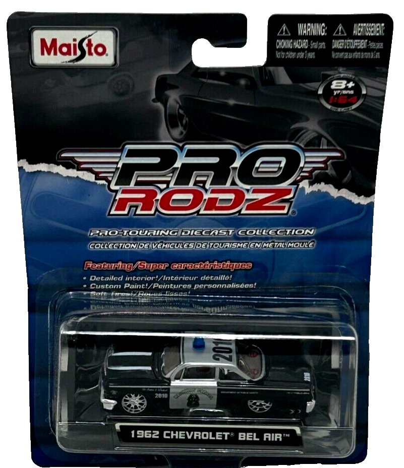 Maisto Pro RodZ 1962 Chevrolet Bel Air Die-Cast Car 1:64 Scale