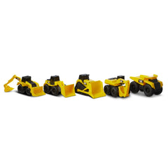 CAT Little Machines 5-Pack Mini Construction Truck Toy Set
