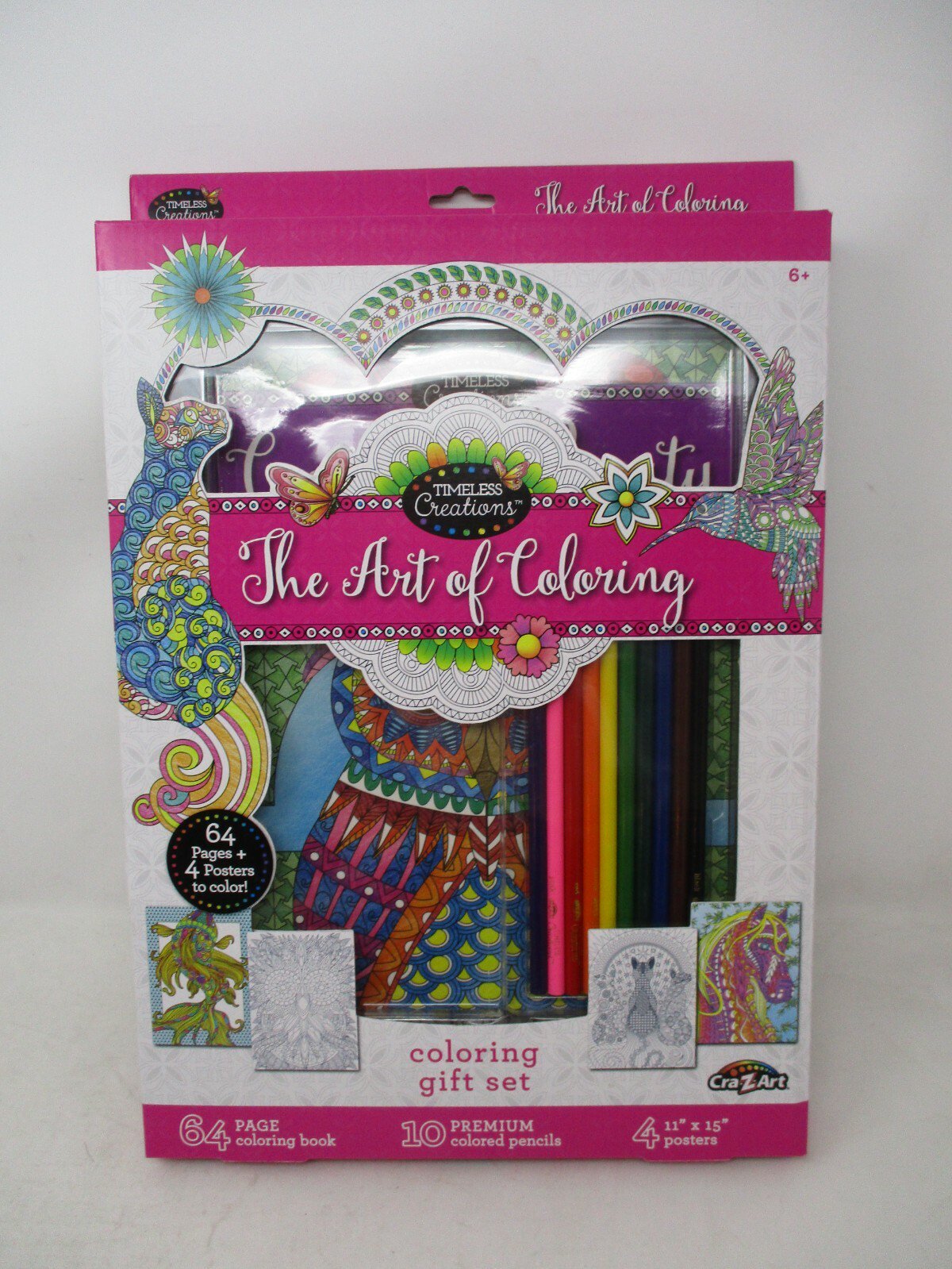 Cra-Z-Art Timeless Creations Art of Coloring Gift Set