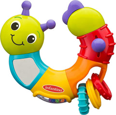Infantino Topsy Turvy Twist & Play Caterpillar Rattle