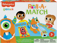 Fisher-Price Roll-a-Match Monster Dice Preschool Game