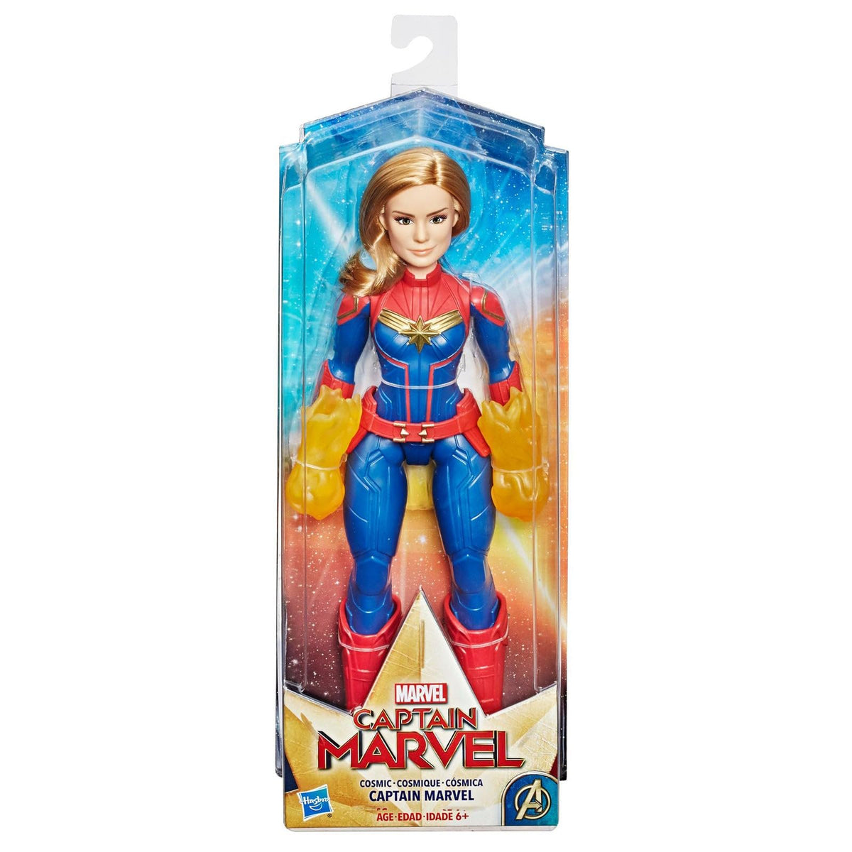 Captain Marvel 11.5-Inch Superhero Doll | Movie-Inspired