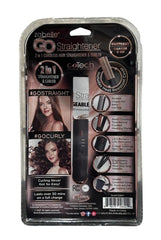 GoTeach Zabelle Go 2-in-1 Hair Straightener & Curler