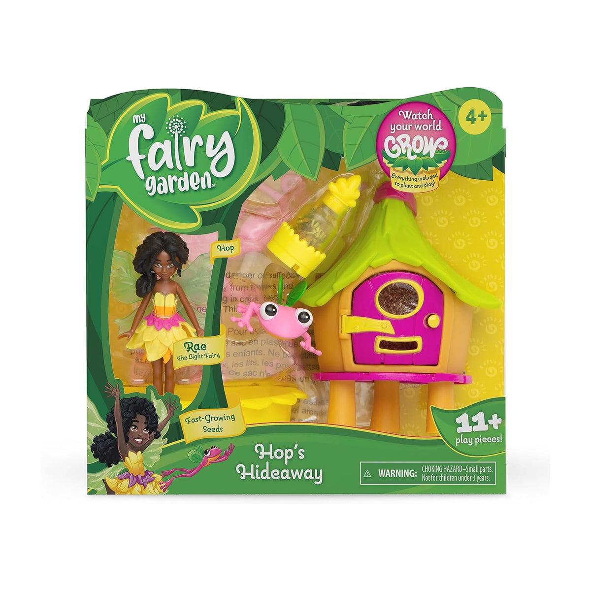 Play Monster My Fairy Garden Hop's Hideaway Playset with Seeds