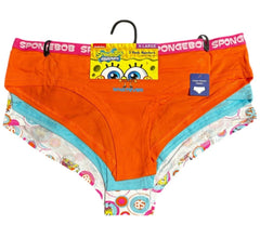 Nickelodeon SpongeBob SquarePants Hipster Underwear 3-Pack — XL