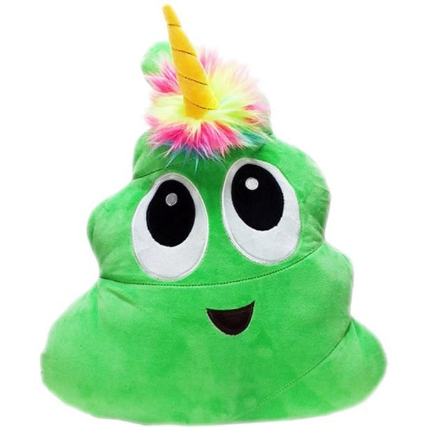 Fun2Play Toys Poonicorn 16" Green Unicorn Plush Pillow