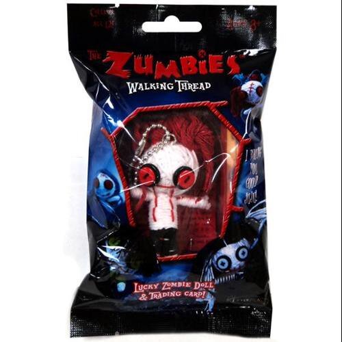The Zumbies Spencer Lucky Zombie Doll & Trading Card Keychain