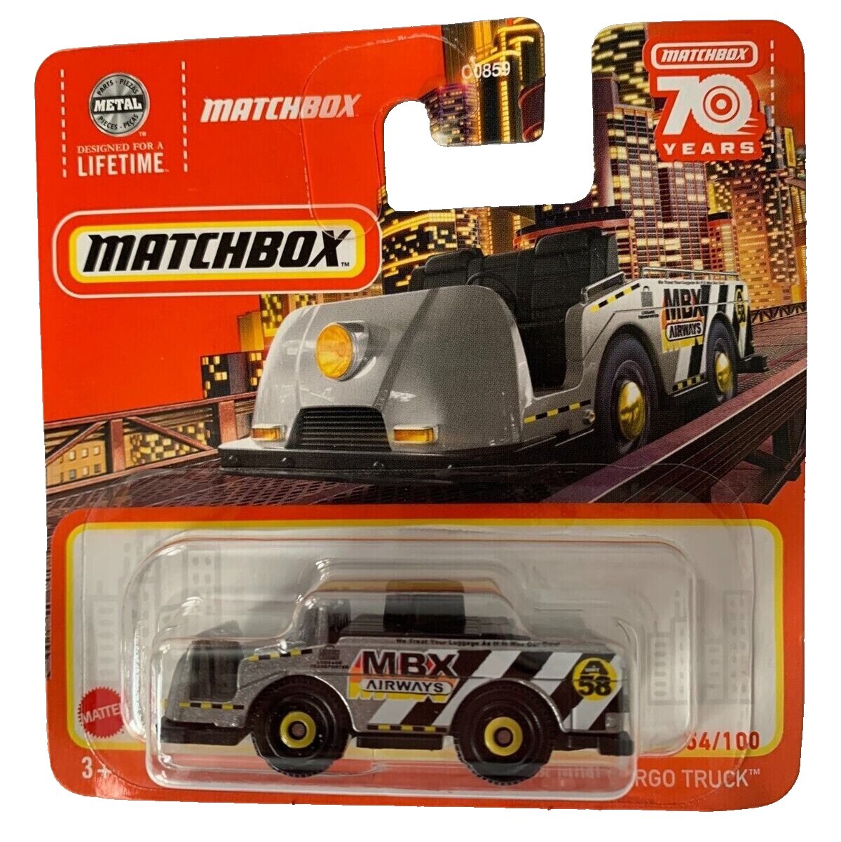 Matchbox MBX Mini Cargo Truck Die-Cast Vehicle #54/100