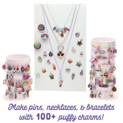 Craft-tastic Puffy Charming Charms — DIY Jewelry & Pins Kit
