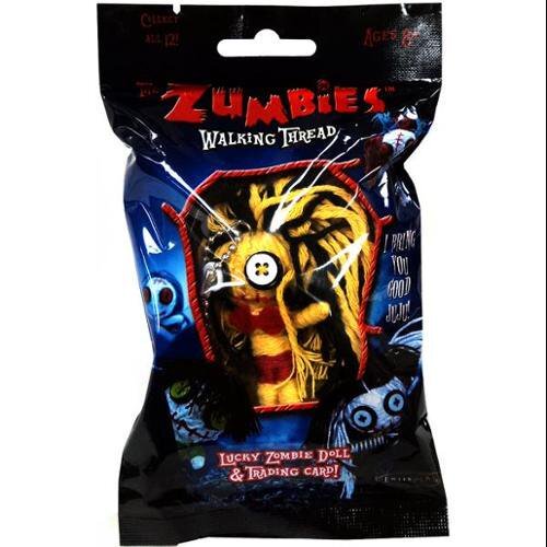 Zumbies Lucky Zombie Doll Keychain & Trading Card – Talia