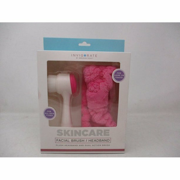 Meridian Point Invigorate Facial Brush and Headband