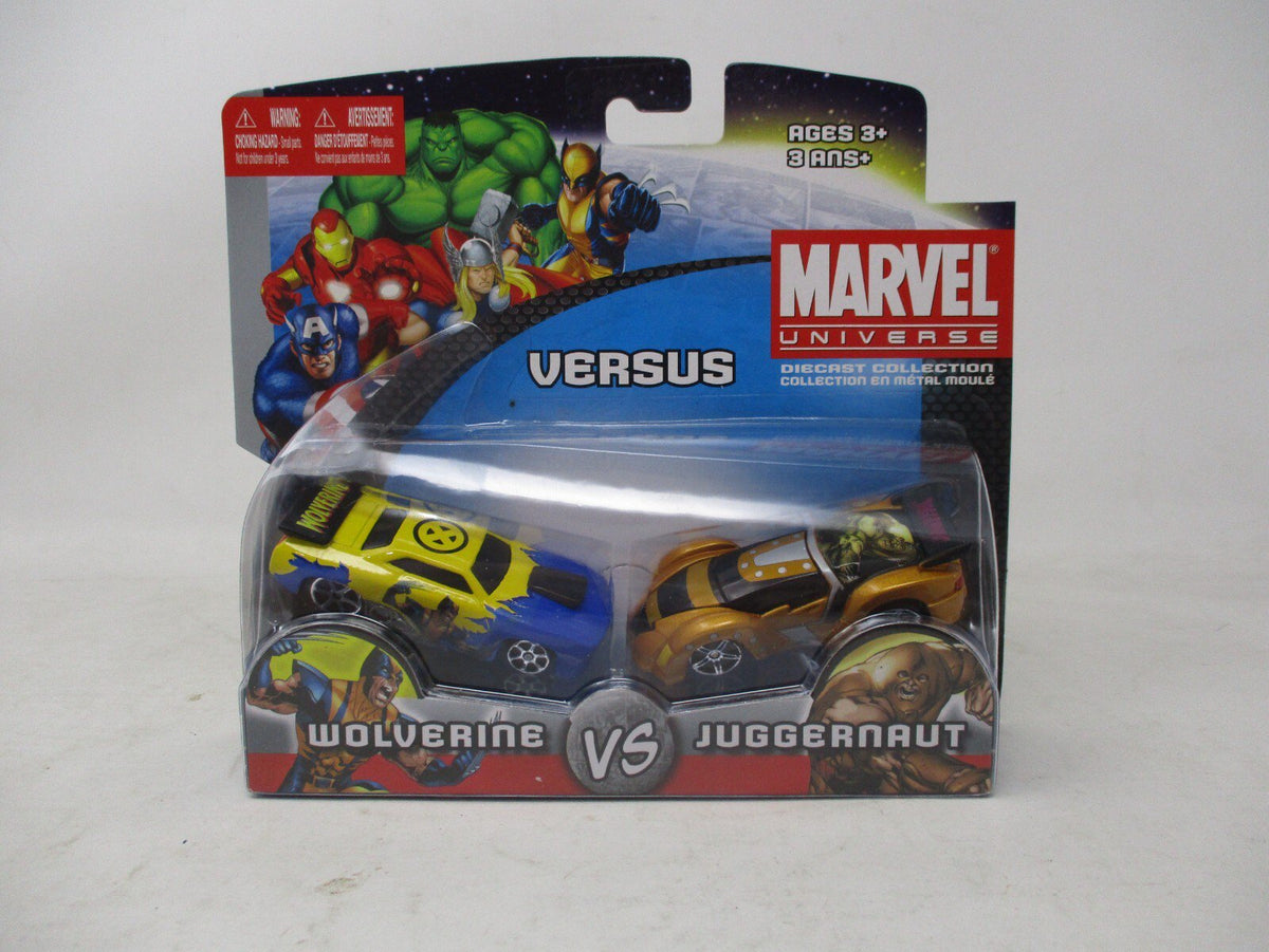 Maisto Marvel Diecast 2-Pack – Wolverine vs Juggernaut
