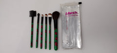The Beauty Group 6-Piece Blush Brush Set – Green Handle Collection