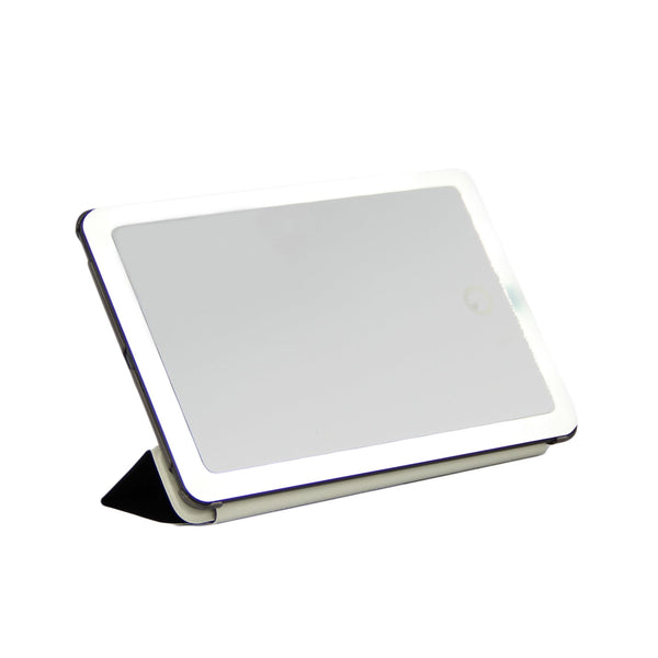 Onyx LED Portable Makeup Mirror – Dimmable, Rechargeable & Travel-Ready