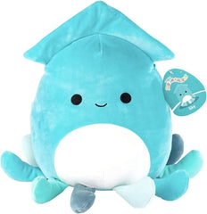 Squishmallows Sky The Squid 7.5'' Plush – Soft Collectible Toy