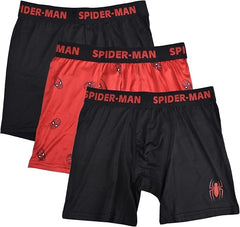 Marvel Spider-Man Men's 3-Pack Boxer Briefs – Size Large