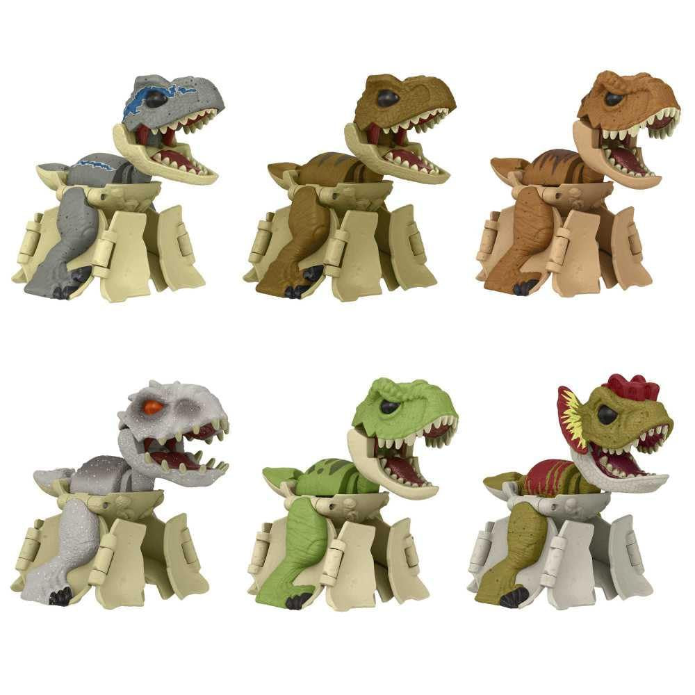 Jurassic World Dinosaur Figures with Hidden Incubators | Ages 4+