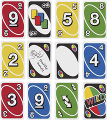 Mattel UNO Card Game – Left-Handed Edition in Collectible Tin