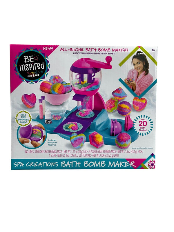 Cra-Z-Art Be Inspired Spa Creations Bath Bomb Maker Kit – Makes 20