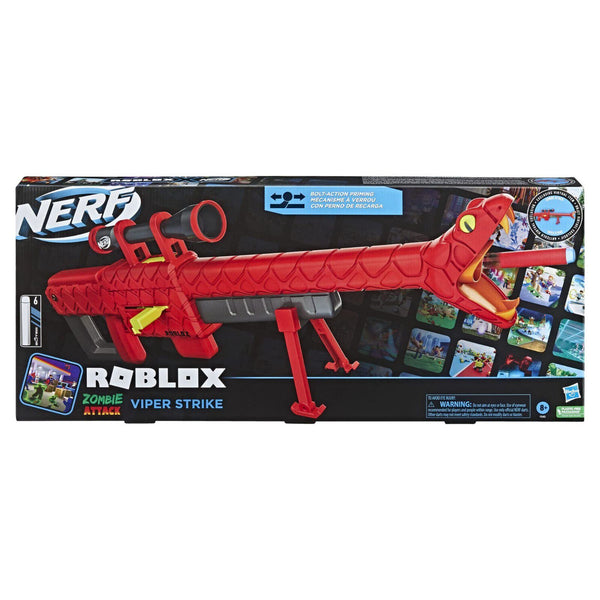 Nerf Roblox Viper Strike Dart Blaster — Zombie Attack Edition