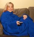 Snugglewrap Fleece Blanket with Sleeves – One Size Fits All