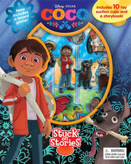 Disney Pixar Coco Stuck on Stories Interactive Board Book Activity Set
