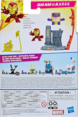 Hasbro Marvel Stunt Squad Iron Man vs. M.O.D.O.K. Launch & Crash Playset