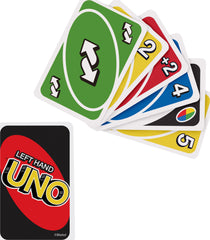 Mattel UNO Card Game – Left-Handed Edition in Collectible Tin