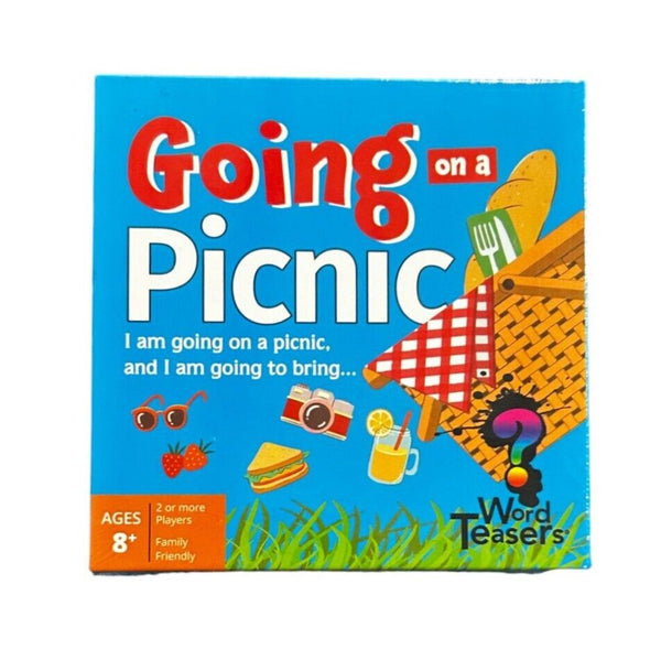 Word Teasers Going On A Picnic – Classic Pattern Guessing Card Game