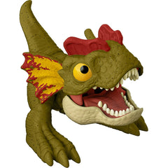 Mattel Jurassic World Wild Pop Ups Dilophosaurus Figure