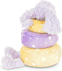 DEMDACO Cute Little Peanut Elephant Stackable Rings Plush