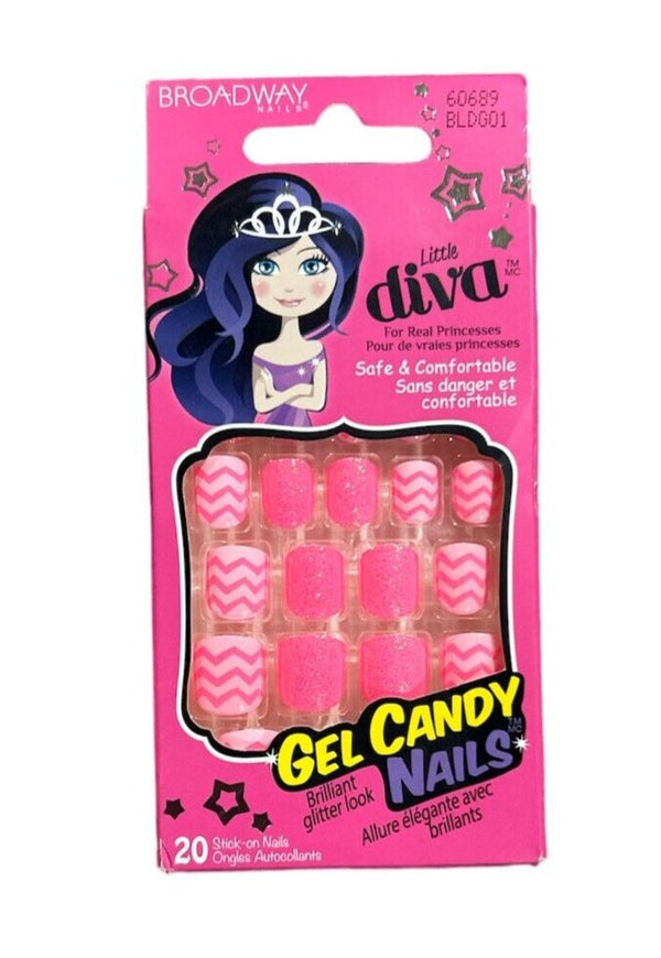Broadway Nails Little Diva Gel Candy Press-On Nails