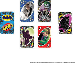 Mattel UNO Batman Edition Card Game with Special Rule