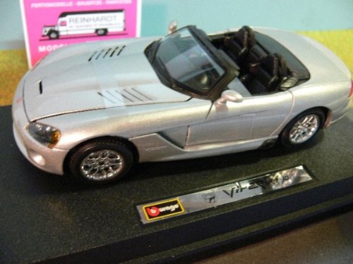 BargainRanger Dodge Viper SRT/10 Red 1:24 Diecast Car Model