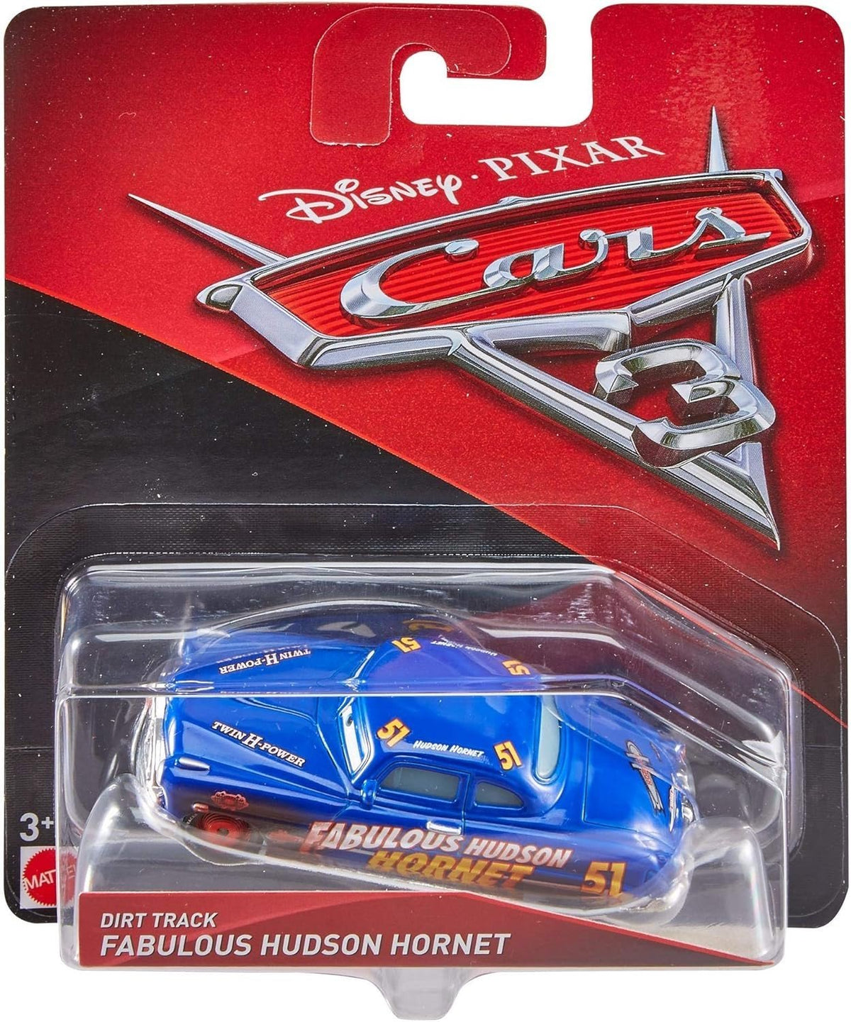 Disney Pixar Cars 3 Dirt Track Fabulous Hudson Hornet Die-Cast Car