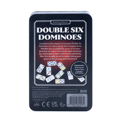 Goliath Pressman Double Six Dominoes Set | 10 Games, Tin Case