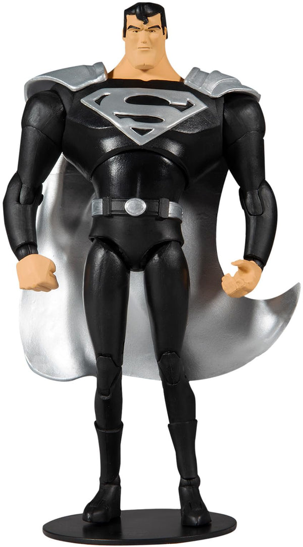 McFarlane Toys DC Superman Black Suit Animated Series 7" Figure
