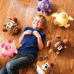 DEMDACO Giggaloos Zebra Animated Plush Toy – Wiggles & Giggles