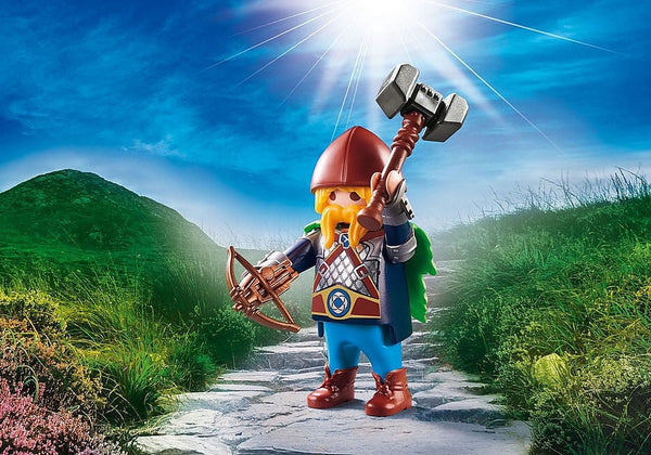 Playmobil Playmo-Friends Dwarf Fighter Collectible Figure